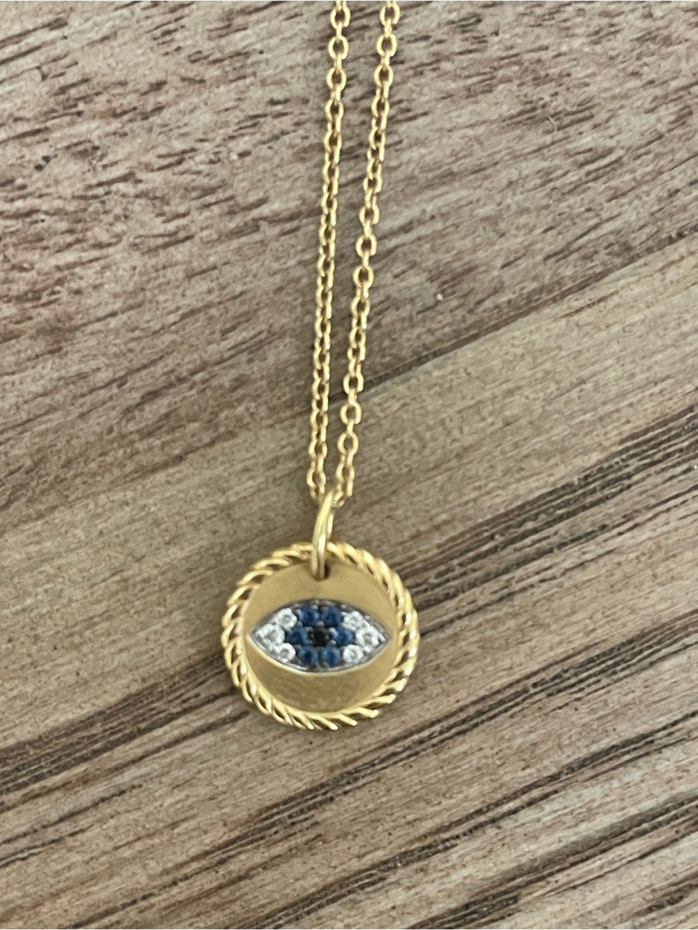 David Yurman Evil Eye Necklace